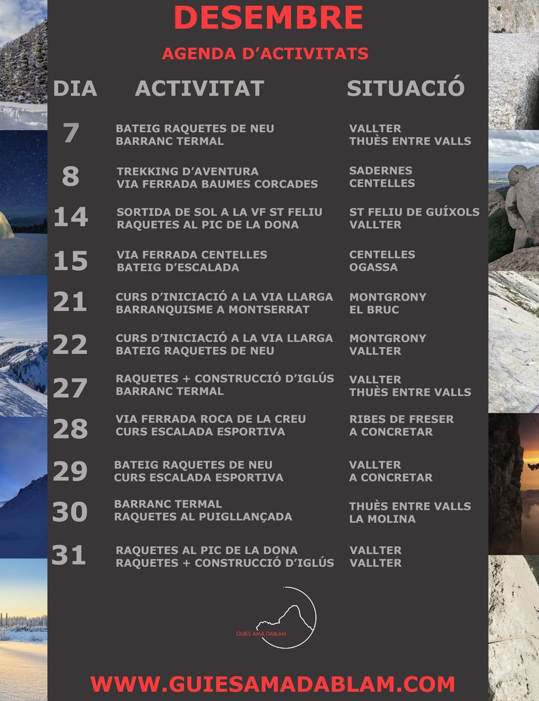 Agenda Activitats